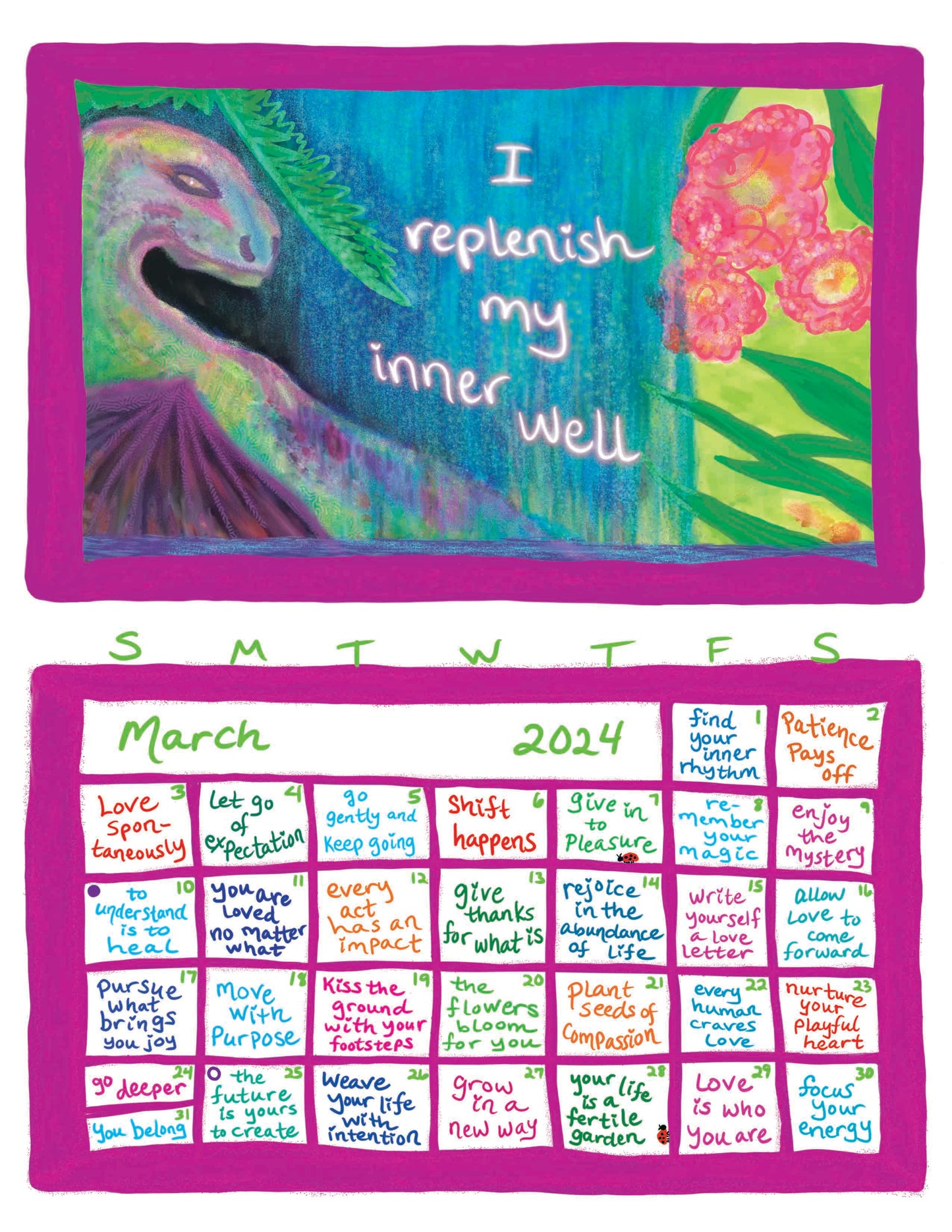 2024 I Stand For Love Calendar MULTI-PACKS