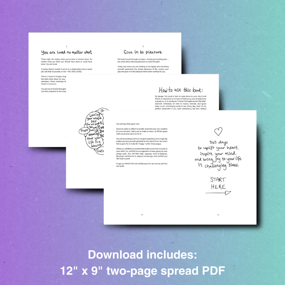 Gift Bundle: Digital version of Every. Day. Love. The Book + 2025 Calendar