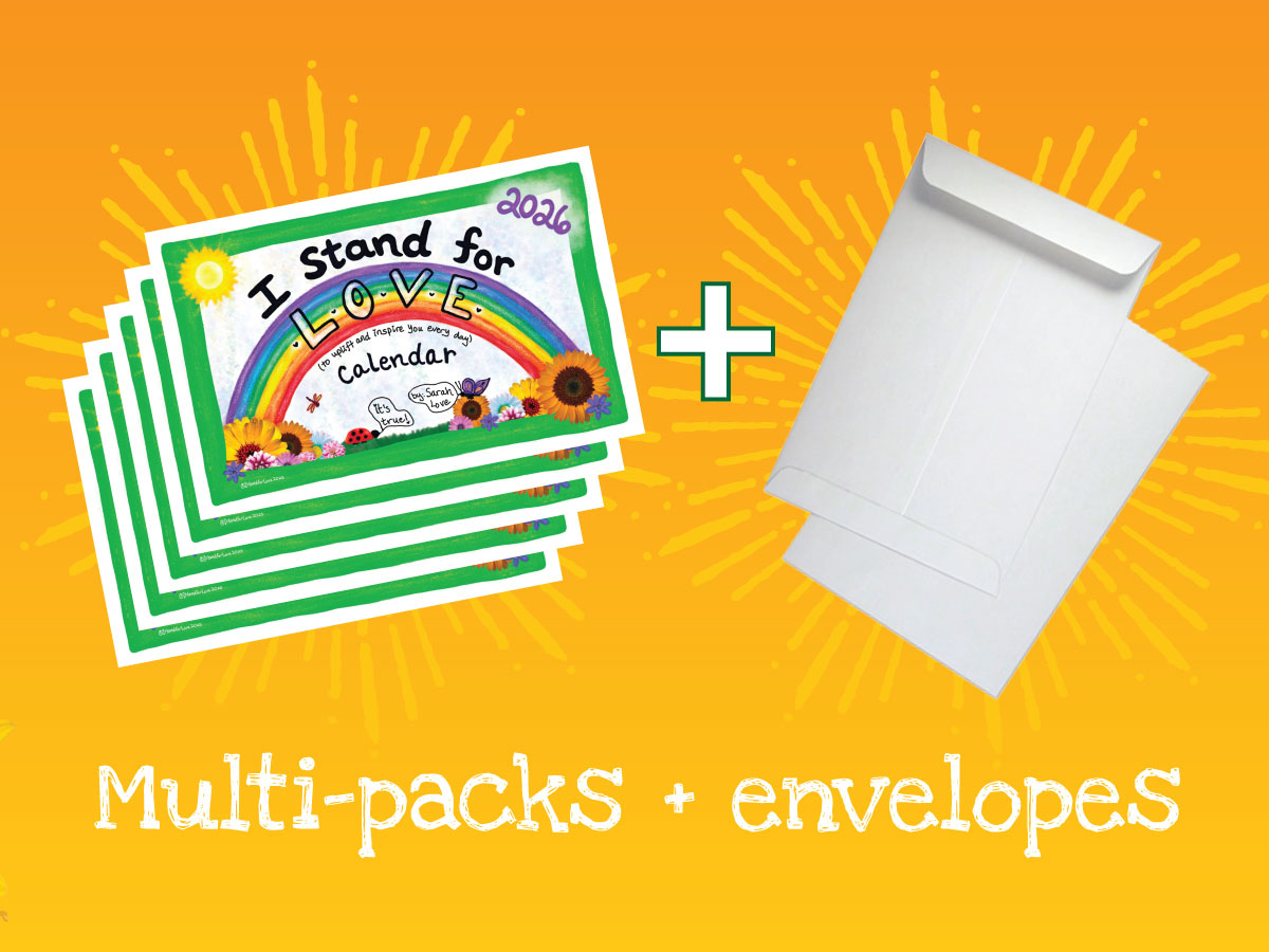 2026 I Stand For Love Calendar Multi-Packs WITH Envelopes