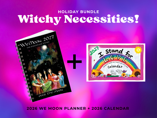 Gift Bundle: 2027 I Stand for Love Calendar + We'Moon Planner