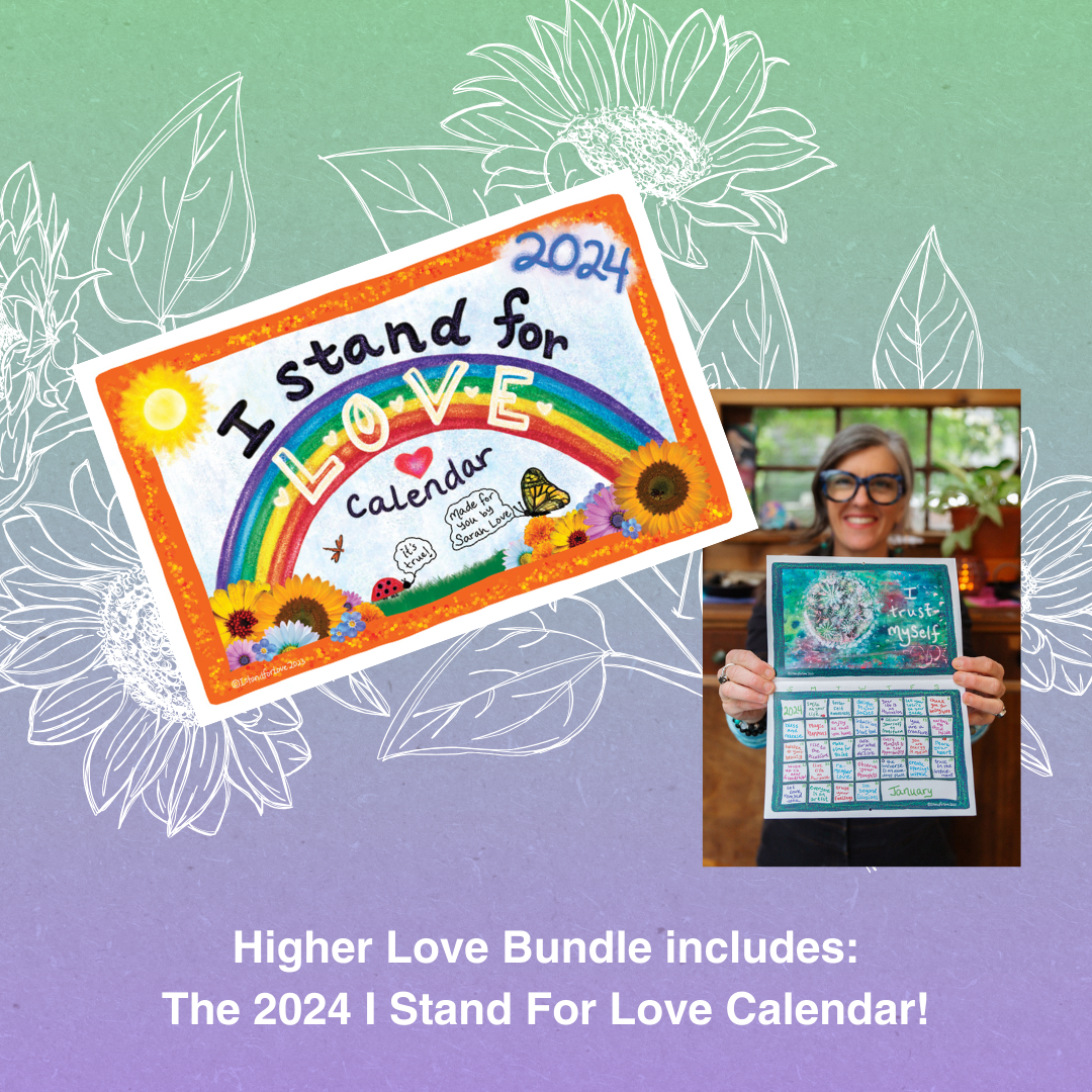 Bundle: “Higher Love” (The Mystics Oracle Deck + 2024 I Stand for Love Calendar)