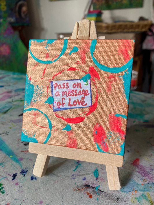 Altar Art ~ Pass on a message of Love