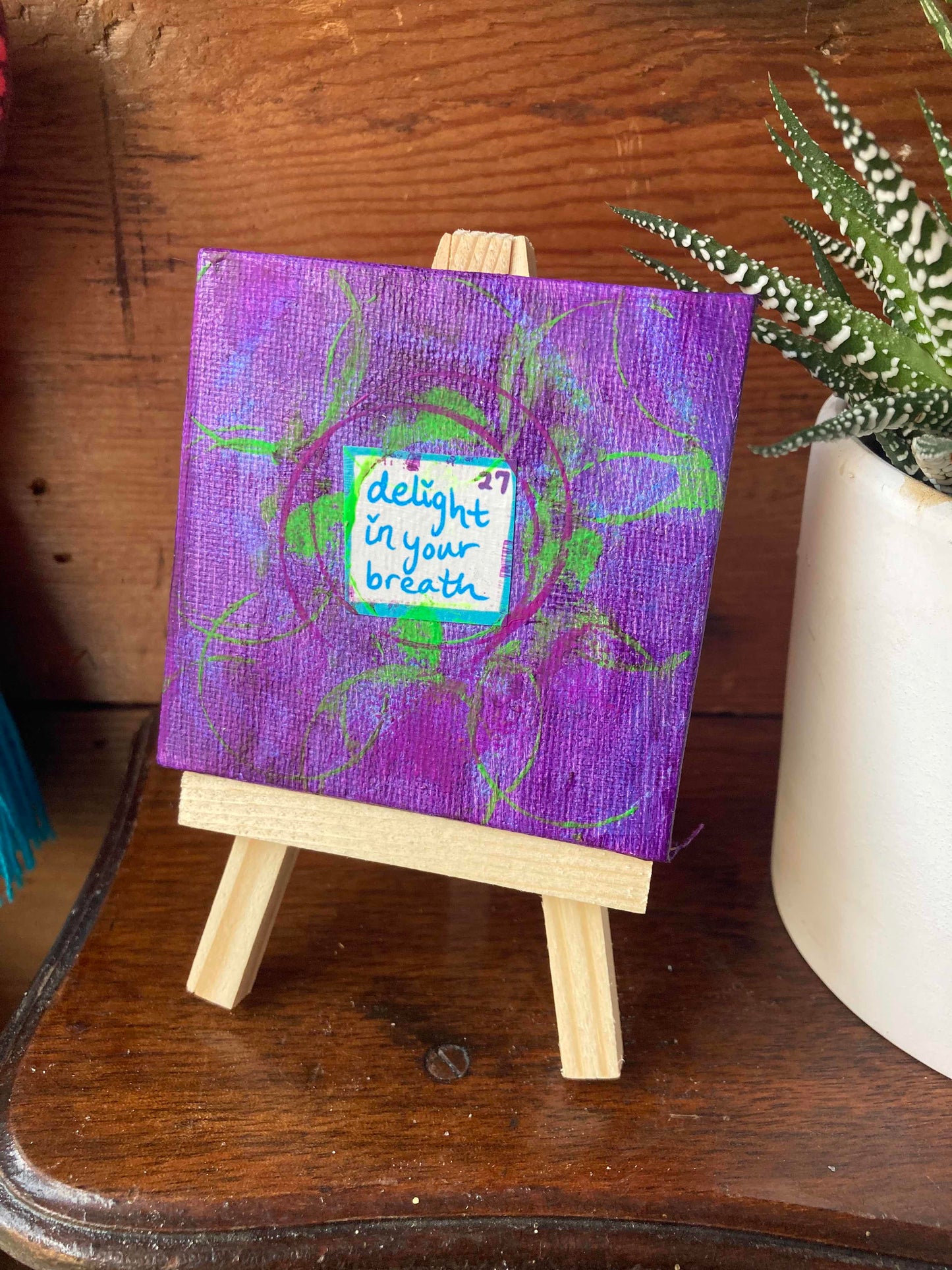 Altar Art ~ Delight in your breath