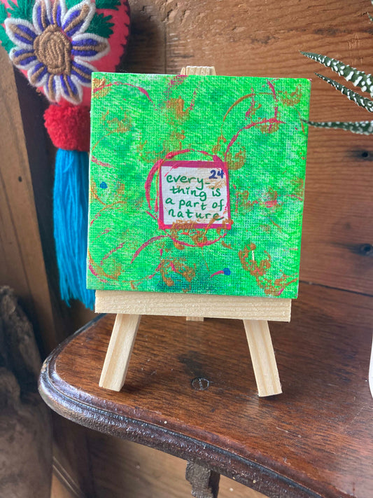 Altar Art ~ Everything is a part of nature