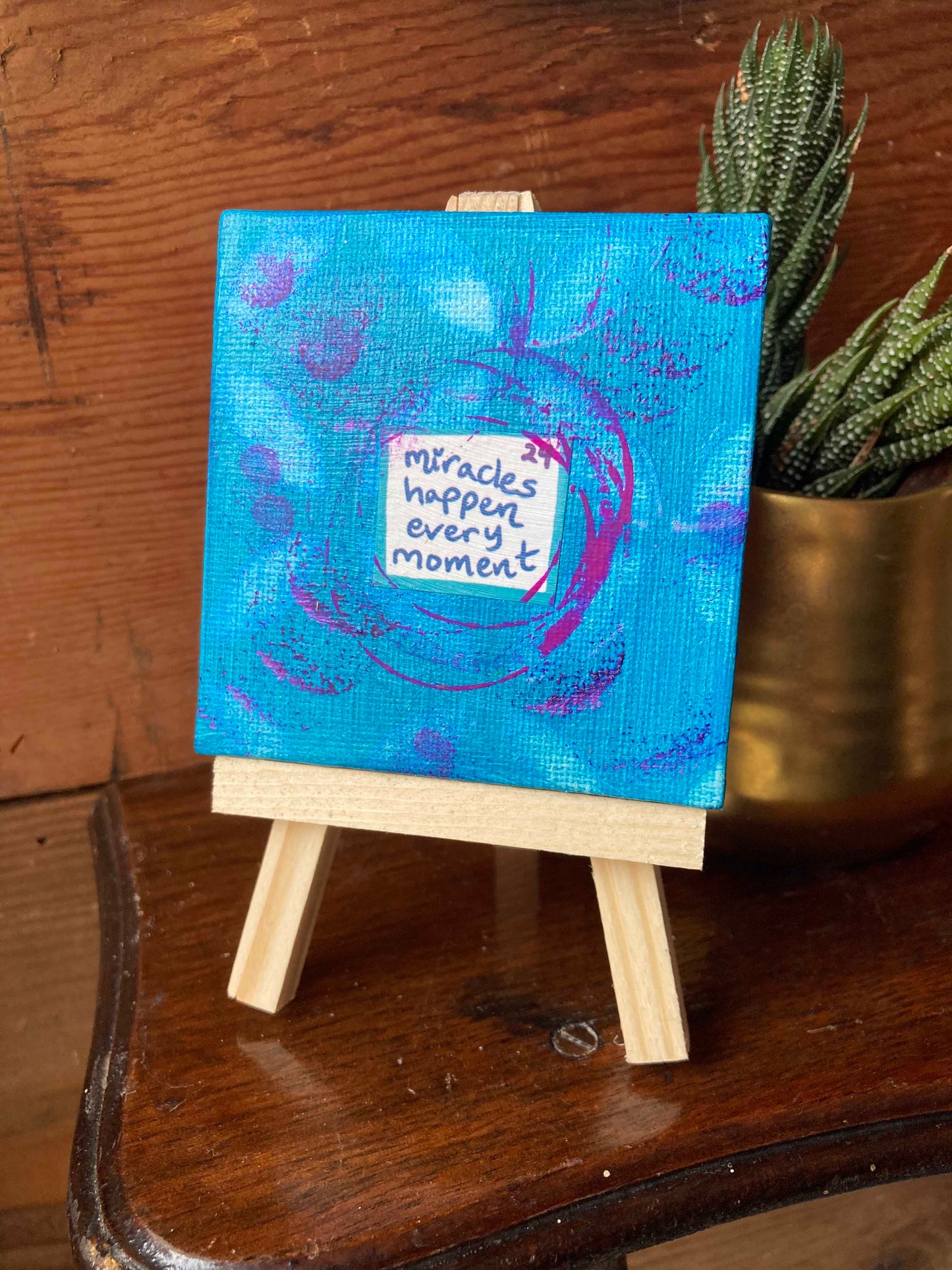 Altar Art ~ Miracles happen every moment