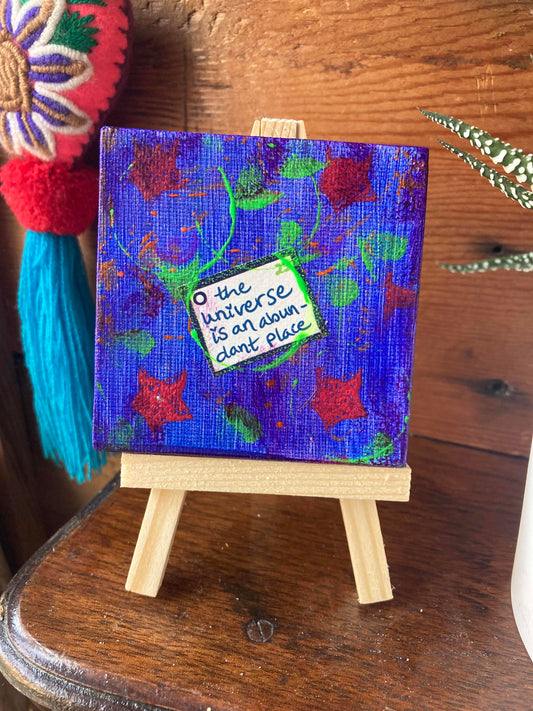 Altar Art ~ The universe is an abundant place
